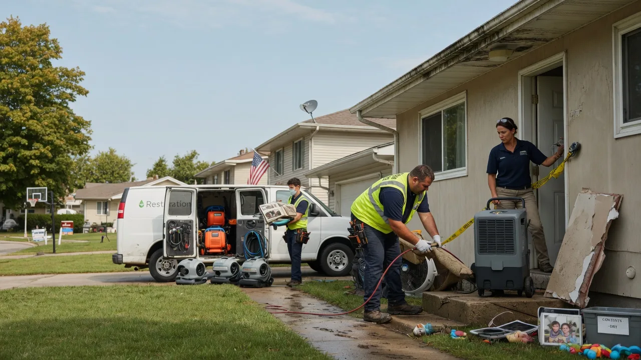 Water Damage Restoration in Onida, SD near me